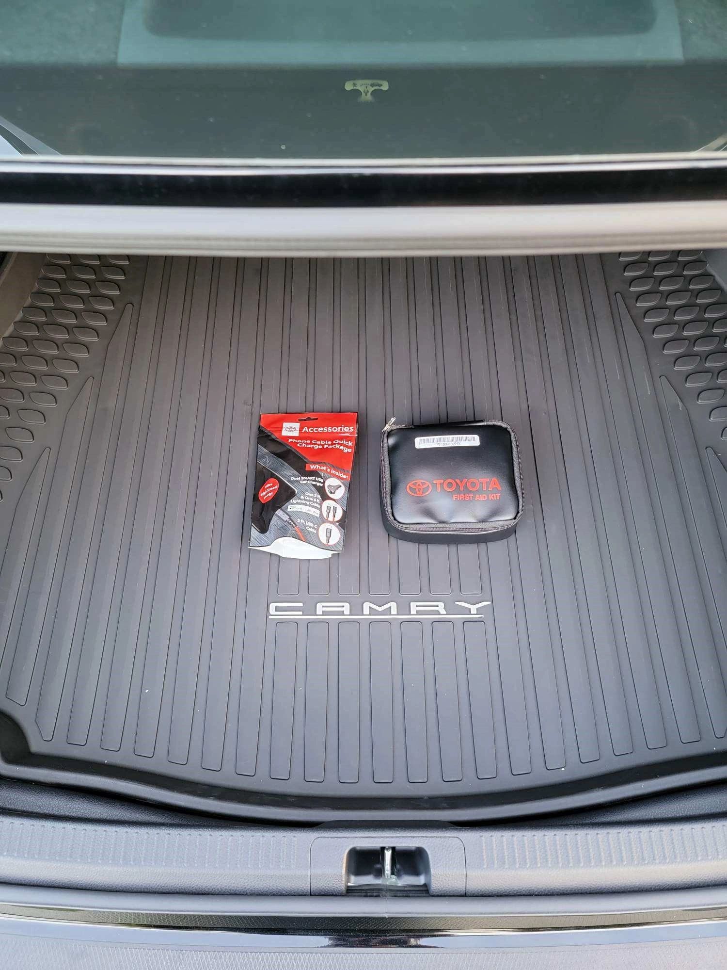 Toyota Camry trunk accessories